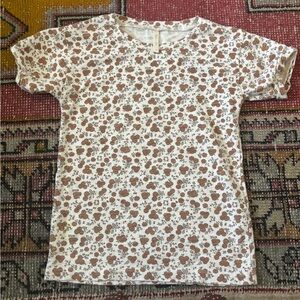 Rylee + Cru floral t shirt dress